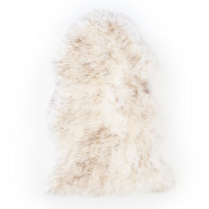 DYED WOLF TIP SHEEP SKIN