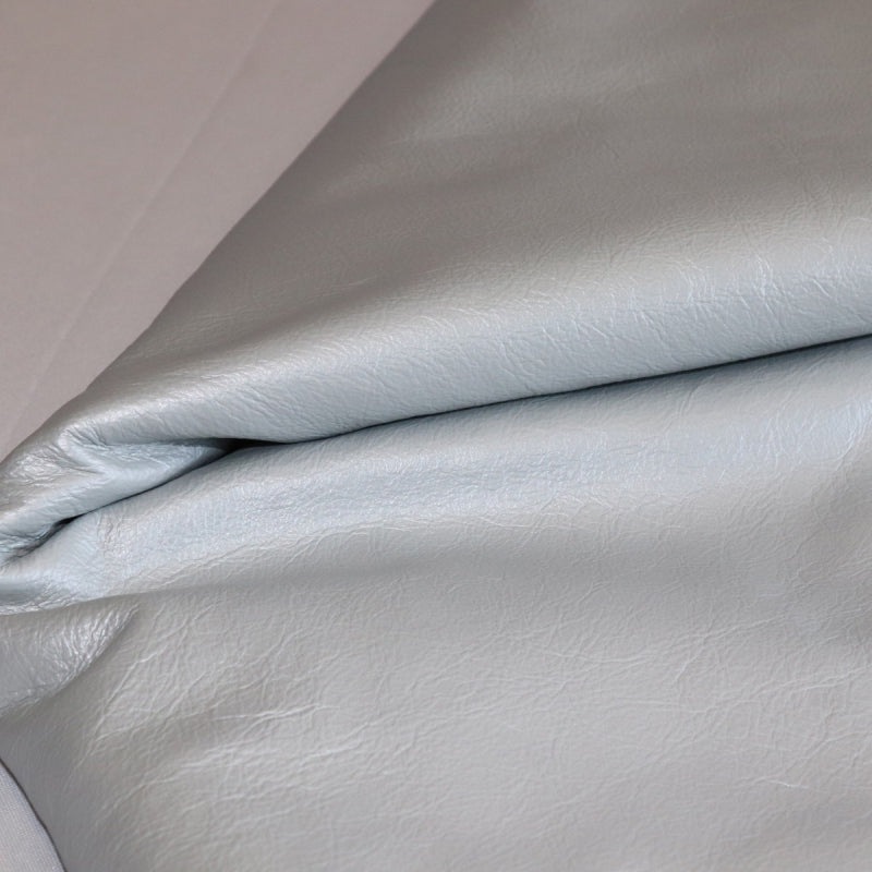 METALLIC SILVER LEATHER