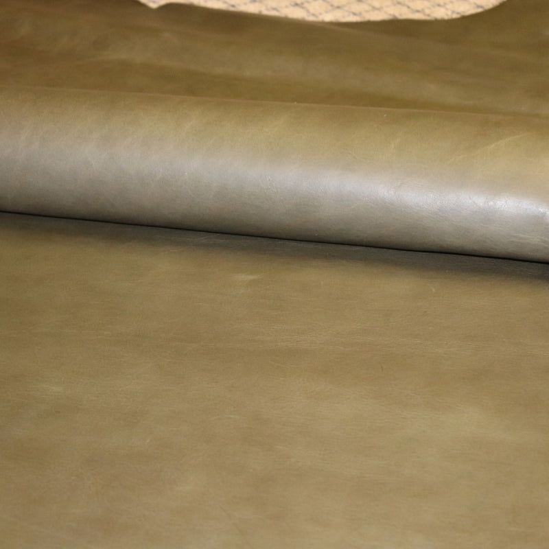 BARCELONA OLIVE LEATHER