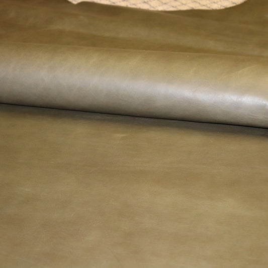 BARCELONA OLIVE LEATHER