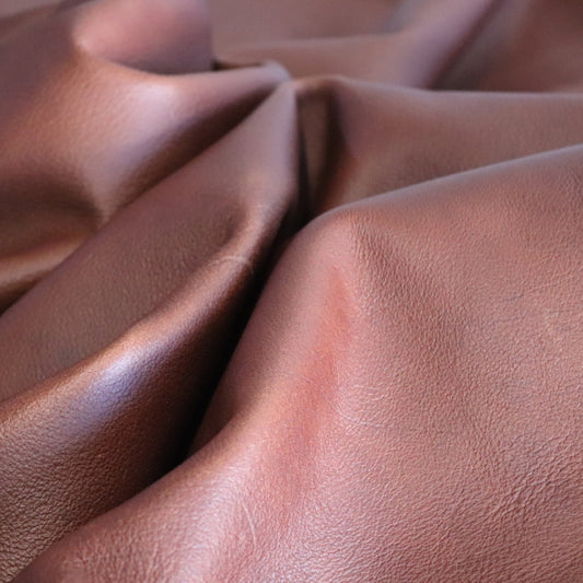 CAPE BUFFALO COPPER LEATHER