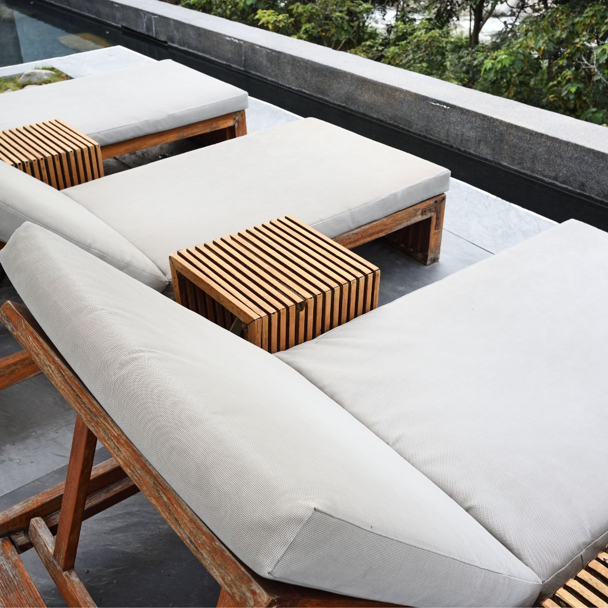 CHAISE LOUNGE CUSHIONS