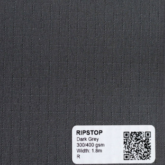 RIPSTOP DARK GREY 300gsm
